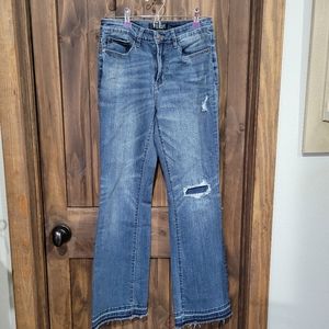 Judy Blue Distressed Bootcut Jeans